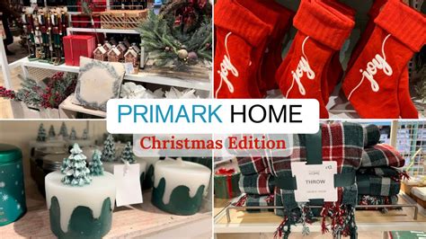 Primark Home Christmas 2023 Come Shopping With Me Shopping Haul