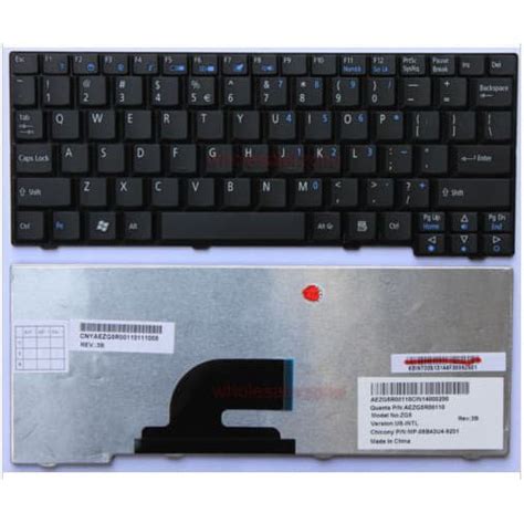 Jual KEYBOARD ACER ASPIRE ONE AO531 D150 D250 ZG5 ZG8 BLACK Shopee