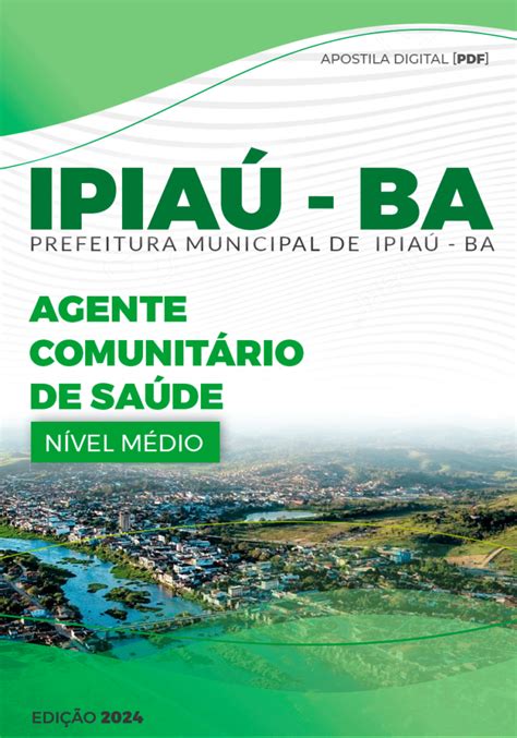 Download Apostila Prefeitura de Ipiaú BA 2024 em PDF