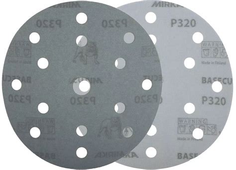 Mirka Basecut P Grit Mm Da H L Sanding Discs Pk Paper