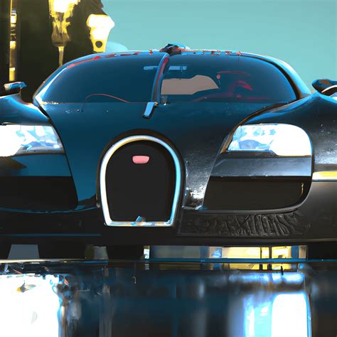 Bugatti Vayron Car Cinematic Lighting Cinematic Composition