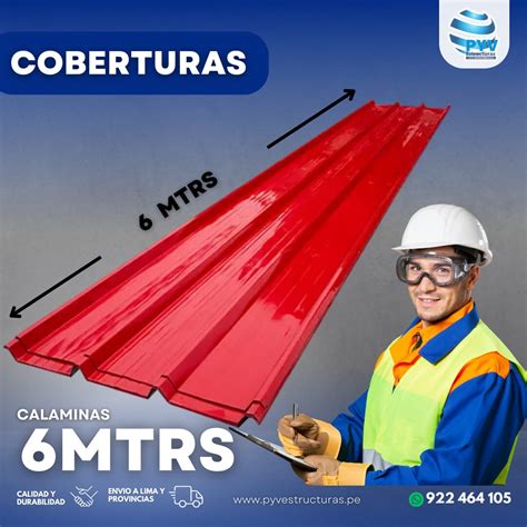 Calaminas TR4 De 6 Metros PYV ESTRUCTURAS