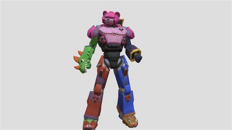 Fortnite Mecha Team Leader Fortnite Event Skin Download Free 3d Model By Fortnite Collabs