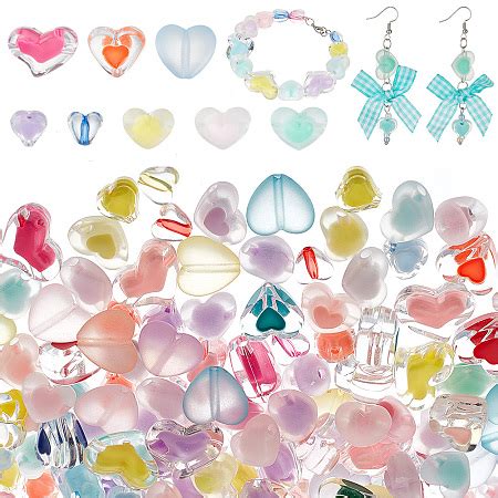 Arricraft Pcs Styles Transparent Acrylic Beads Bead In Bead