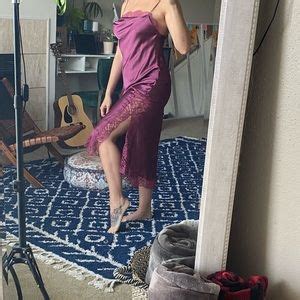 Victoria S Secret Intimates Sleepwear Victorias Secret Slip Dress Nighty Lingerie Satiny