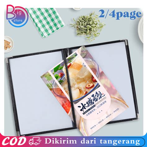 Jual Buku Menu Restoran A4 Sampul Buku Menu Hitam Cover Menu A4 Cover Buku Menu Shopee Indonesia