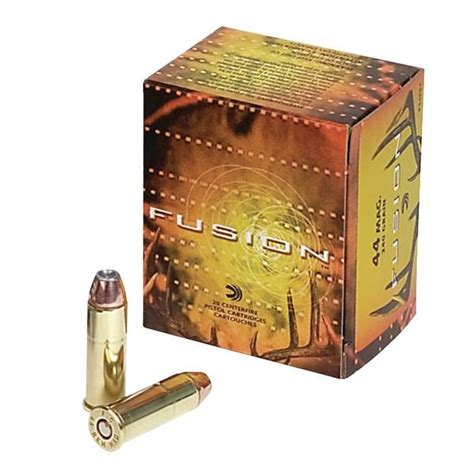 Federal Fusion 44 Magnum 240 Grain Ammunition F44FS1 Blain S Farm