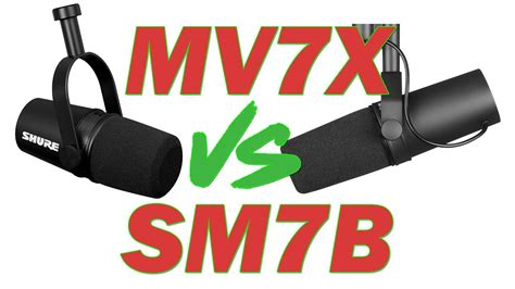 Mv7x Vs Sm7b Comparison Mv7 Plus Eq Sounds Like Sm7b Youtube