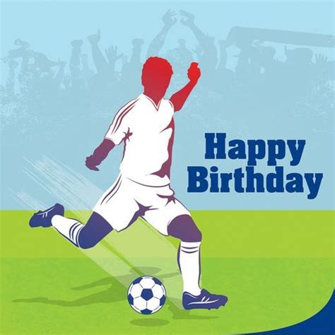 Happy Birthday Football Greeting Card Happy Birthday Football Happy