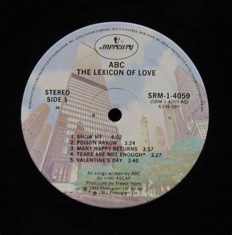 Пластинка Lexicon Of Love Abc Uk Купить Lexicon Of Love Abc Uk по