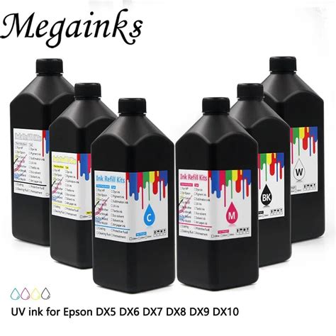 1000ml Led UV M Rekkep I In Epson XP300 XP600 TX800 WF5110 WF7610 L800