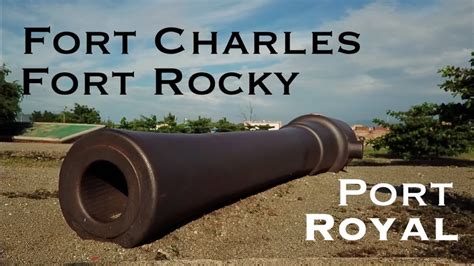 Drone Footage Of Fort Charles And Fort Rocky Port Royal Jamaica Youtube