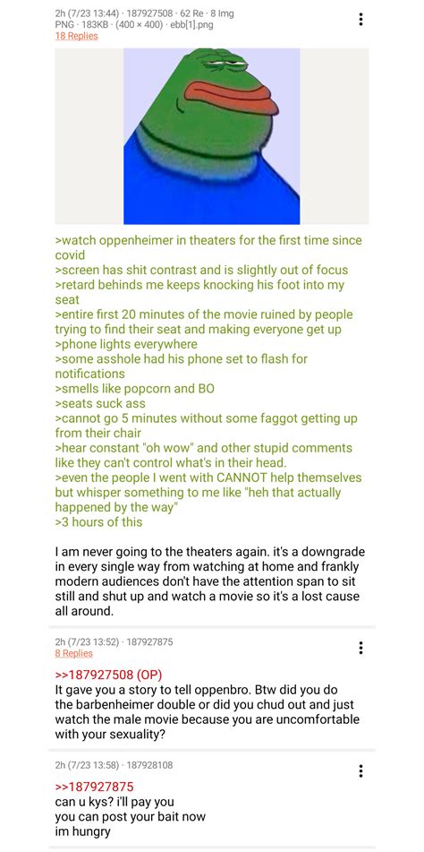 Anon Goes To The Movies R Greentext Greentext Stories Know Your Meme