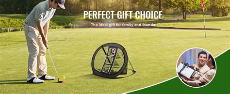 VEVOR Golf Chipping Net, Pop Up Golf Practice Net, Portable Indoor ...