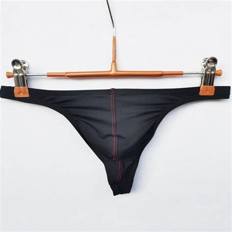 Pcs Men Sexy Underwear Bikini G String Jocks Tanga Underpants T Back Thong Xxl Ebay