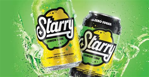 Pepsico Announces New Lemon Lime Soda With Starry