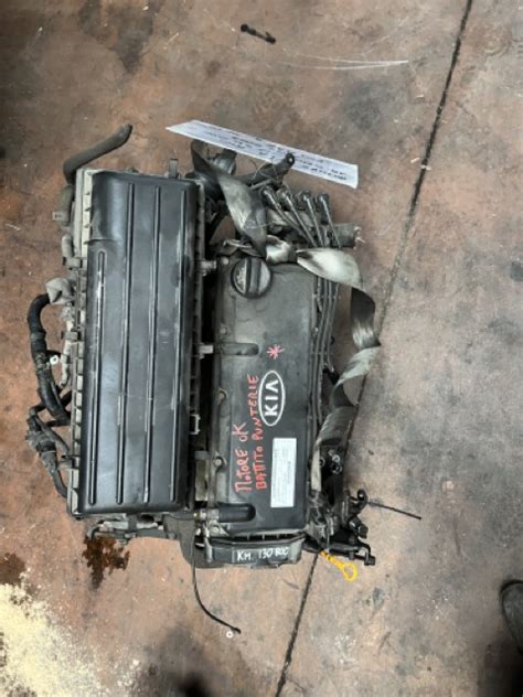 Motore Kia Rio 1A Serie 1.3 Benz. SW Anno 2003 Codice Motore A3E 60Kw ...
