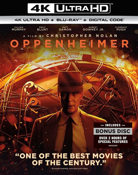 Oppenheimer In 4K Ultra HD Blu Ray At HD MOVIE SOURCE