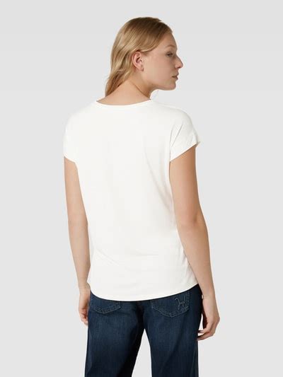 Christian Berg Woman T Shirt In Satin Optik Offwhite Online Kaufen