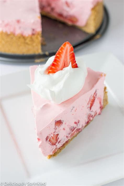 Strawberry Jello Cream Cheese Cool Whip Pie Recipe