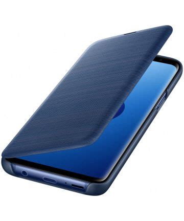 Samsung Galaxy S9 LED View Cover Blauw GSMpunt Nl