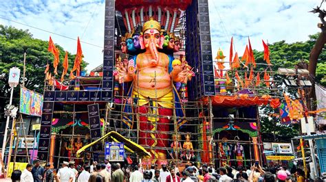 Khairathabad Ganesh Darshanam All Set దరశననక వలయ 70ft