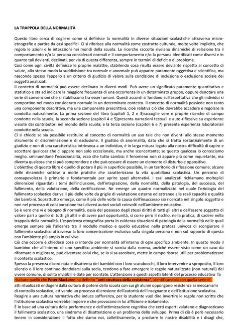 La Trappola Della Normalit La Trappola Della Normalit Questo Libro