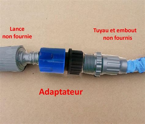 Adaptateurs M F Raccord A Visser Et Rapide Type Gardena Pour