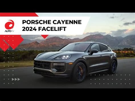 Video El Porsche Cayenne Recibe Un Facelift Que Va Mucho M S All