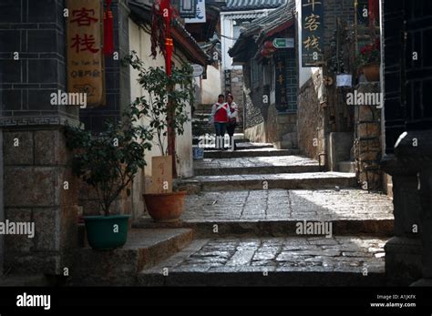 Lijiang Old Townyunnan Province China Stock Photo Alamy