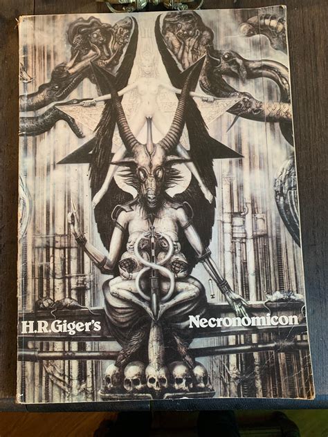 H.R Giger Necronomicon Vol.1 First Edition Vintage 1977 Alien | Etsy