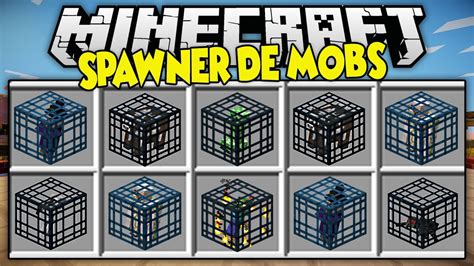 Minecraft Mod Crea Generador De Cualquier Mobs En Minecraft Mod De