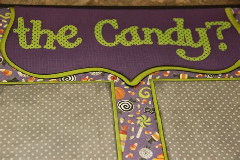 Purple Paradise Creations Witch Way To The Candy Layout