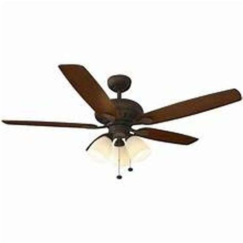 Hampton Bay Rothley Ii 52 In Indoor Led Matte Black Ceiling Fan With Light Reversible Motor