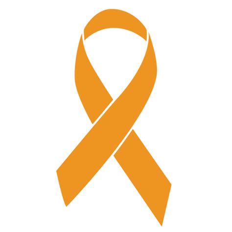 Download High Quality cancer ribbon clipart orange Transparent PNG ...