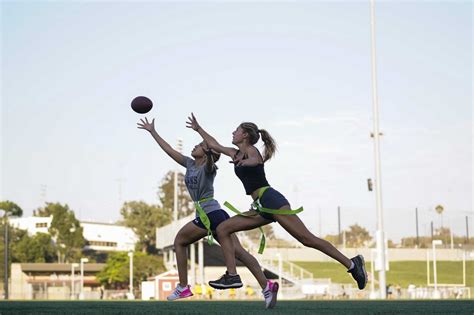 Girls flag football is officially a high school sport in California