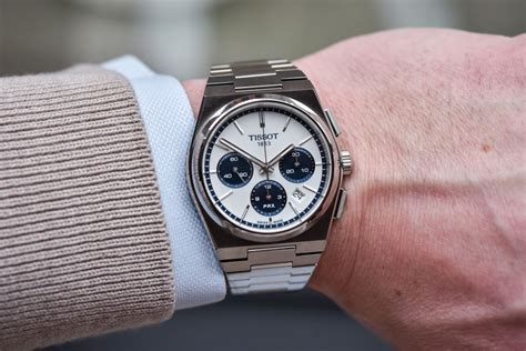 Hands On The Blue Panda Tissot Prx Automatic Chronograph