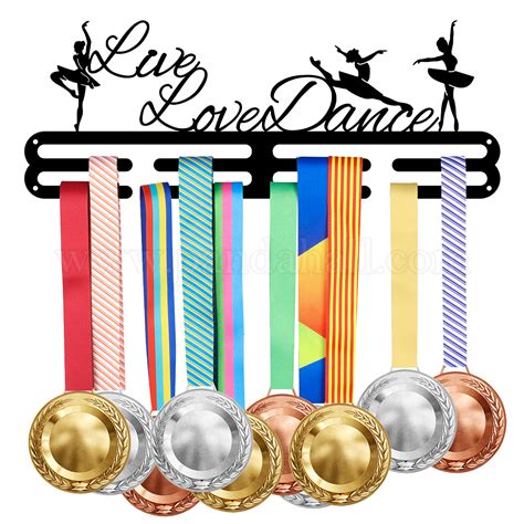 Shop Superdant Medal Holder Dance Medals Display Hanger Black Iron Wall