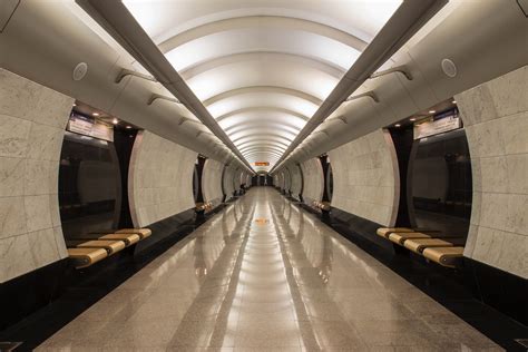 Subway stations of the Moscow-City :: Behance