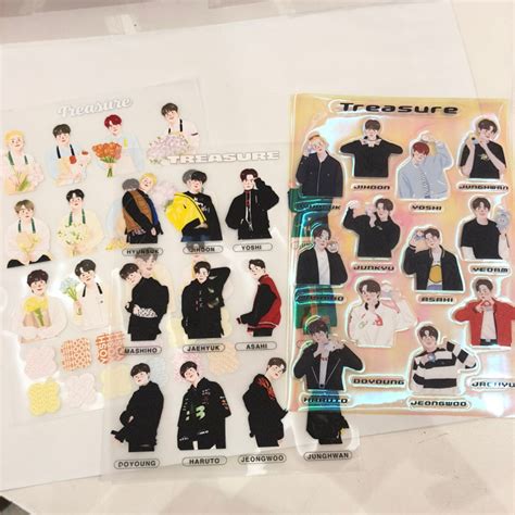 Sticker สตกเกอร สตก สตกเกอร แฟนอารต fanart treasure เทรเชอร by