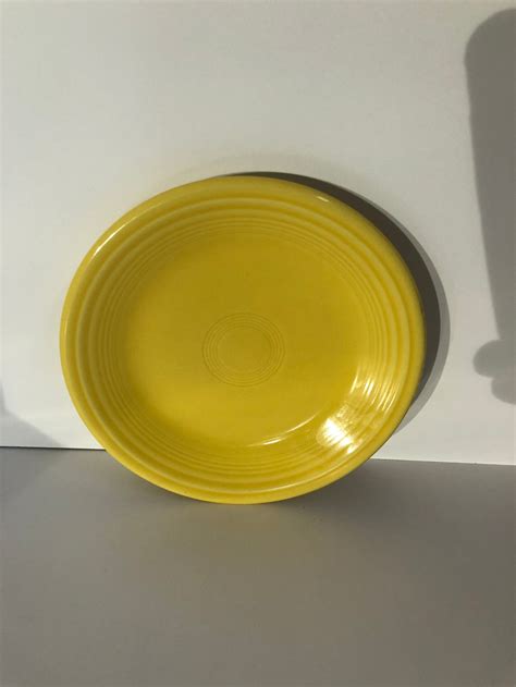 Yellow Fiesta Dinnerware 10 1 2 Dinner Plate Fiestaware Etsy