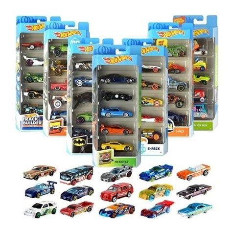 Kit Carrinhos Hot Wheels Original Premium Mattel Sortidos Shopee Brasil