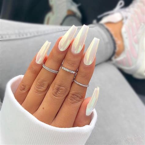 Best 21 Coffin Acrylic Nails Summer You Must Try This Year