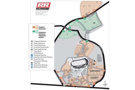 Maps Richmond Raceway