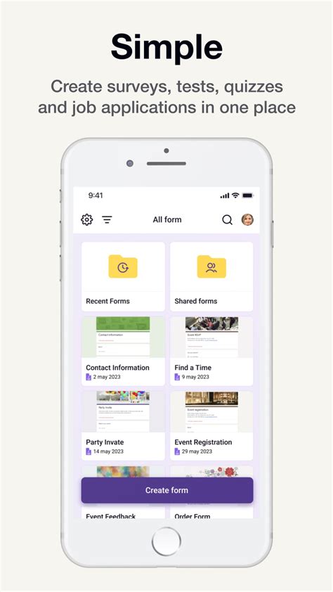 Forms for Google Fоrms para iPhone Descargar