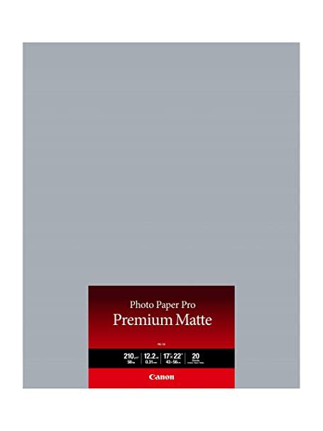 Canon Premium Matte Photo Paper 17x22 20 Sheets Amazon In Office