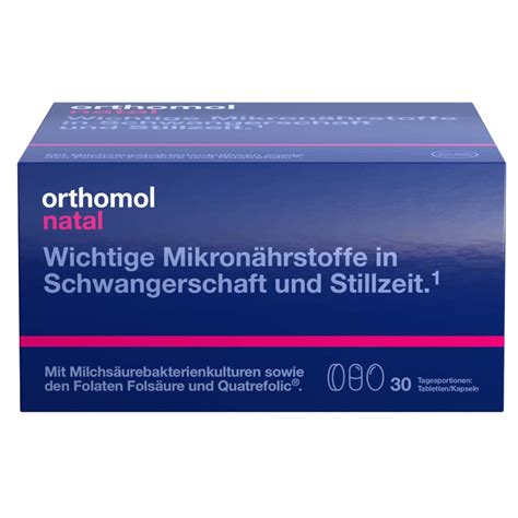 Orthomol Natal Er Tabletten Kapseln Mikron Hrstoffe F R