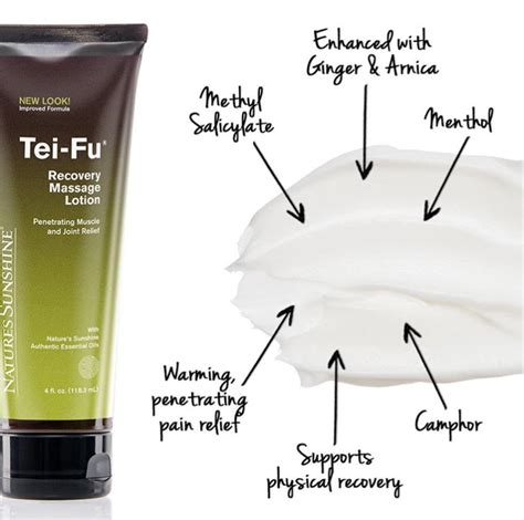 Tei-Fu Recovery Massage Lotion - Nature's Sunshine – Institute of ...