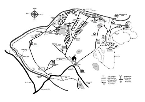 Park Map - Sycamore Springs Park