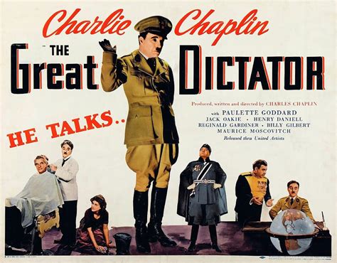 CHARLIE CHAPLIN in THE GREAT DICTATOR -1940-. Photograph by Album